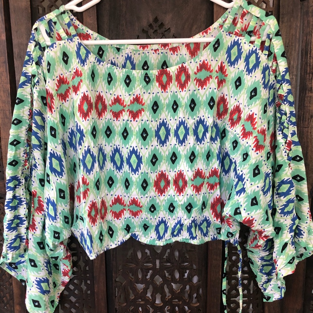Boho Crop Top